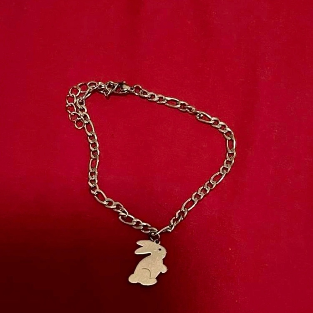 Cute Rabbit Charm Bracelet - Picture 4 of 8